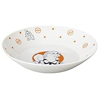Pokémon PM263-355 Pokémon Type Series 22 Pasta Plate (Hono) Diameter 8.7 x Height 1.6 inches (22 x 4 cm), Curry Plate, Soup Plate, Deep Plate, Made in Japan