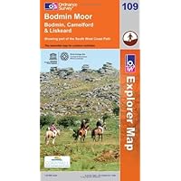 Bodmin Moor (Explorer Maps) 109 1:25k (OS Explorer Map) by Ordnance Survey (2008-10-13)