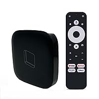 Android TV Box, HAKO Pro ATV Box Netflix 4K Android 11 Amlogic S905Y4 AV1 Ultra 4K HDR 2GB RAM 16GB ROM Support 2.4G/5G WiFi BT5.0 Compatible with Google