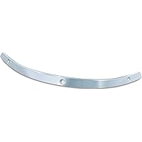 Kuryakyn 1387 Motorcycle Accessory: Smooth Windshield Trim for 2014-19 Harley-Davidson Motorcycles, Chrome