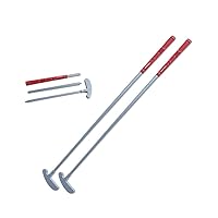 Golf 2PCS/Pack Two-Way Putter Club for Right or Left Handed Golfers Foldable Alloy Rod Head Kids Adults Golf Putter - 34