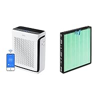 Air Purifiers for Home Large Room Bedroom Up to 1110 Ft² with Air Quality and Light Sensors & Vital 100S Air Purifier Toxin Absorber Replacement Filter