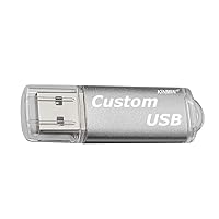 Lot 50 64GB Custom USB Flash Drive Promotional Product Personalized with Your Logo Bulk Pack