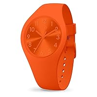 Ice-Watch - ICE Colour Tango - Orange Ladies Watch with Silicone Strap - 017910 (Small), orange, 017910