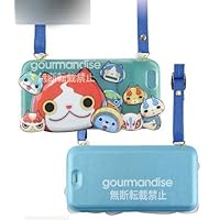 グルマンディーズ Bandai YW-21BL Yo-Kai Watch Punipuni Flip Case for iPhone 6s/iPhone 6, with Strap, Blue