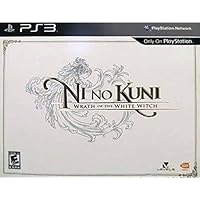 Ni No Kuni: Wrath of the White Witch Club Namco/Bandai Wizard's USA English Edition Playstation 3 A Limited Collectors Special Edition PS3 SUPER RARE