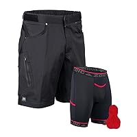 ZOIC Men's Ether 9 Cycling Short + Essential Liner