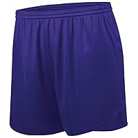 Holloway 221236.747.L Youth PR Max Track Shorts Purple - Large