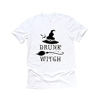Drunk Witch Funny Witch Funny Drinking Spooky Season Halloween Tshirt