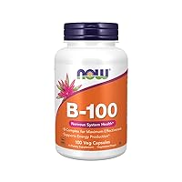Now Foods B-100, 100 Capsules (Pack of 2)