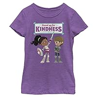 Nickelodeon Nella The Princess Good Knight Sleep Tight Girls Short Sleeve Tee Shirt