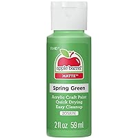 Apple Barrel Acrylic Paint in Assorted Colors (2 oz), 20587, Spring Green