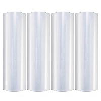 AMERIQUE Pack of 4 Heavy Duty Stretch Wrap 18