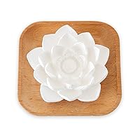 Passive Lotus Flower Aromatherapy Diffuser - A Chic and Natural Home, Office, and Travel Essential Oil Diffuser