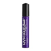 NYX PROFESSIONAL MAKEUP Liquid Suede Cream Lipstick - Amethyst (Deep Neon Purple)