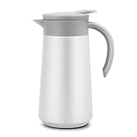 28oz Coffee Carafe Airpot Insulated Coffee Thermos Urn Stainless Steel Vacuum Thermal Pot Flask for Coffee, Hot Water, Tea, Hot Beverage - Keep 9 Hours Hot, 18 Hours Cold …