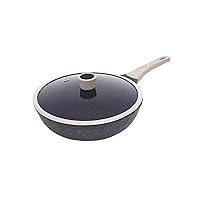 MEIYITIAN Woks Stir-Fry Pans Maifan Stone Nonstick Pan Wok Smokeless Frying Pan Universal Wok