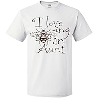 inktastic I Love Bee-ing an Aunt T-Shirt