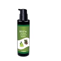 AMCAST Hair Growth Oils AMLA Oil + CASTOR Oil Cold Pressed Organic Maximize Fuller Hair Stop Hair Loss Increase Thickness Volume Maximize. Best Treatment for Hair Thickening/Thinning Hair 4oz/120ml.