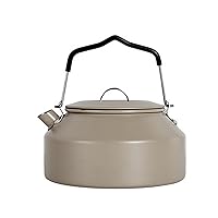 Kettle Teapot Outdoor Camping Portable Stainless Steel Kettle 1400ml Kettle Suitable For Tea/coffee/milk (Color : C, Size : 6.1 * 3.9IN)