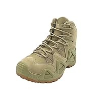 Men's Military Boot, Lace Up Army Shoes, Motocycle Boots, Plus Size Hiking Desert Boots