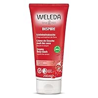 Weleda Replenishing Pomegranate Body Wash, 6.8 Fluid Ounce, Gentle Plant Rich Cleanser with Pomegranate, Sesame, Sunflower and Macadamia Oils