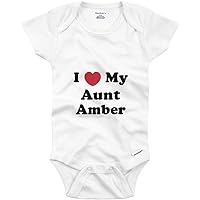 I Love My Aunt Amber: Baby Onesie®