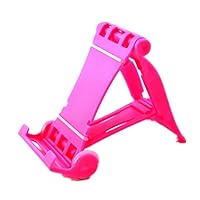 Outdoorshope Mobile phone tablet stand The portable folding Pink