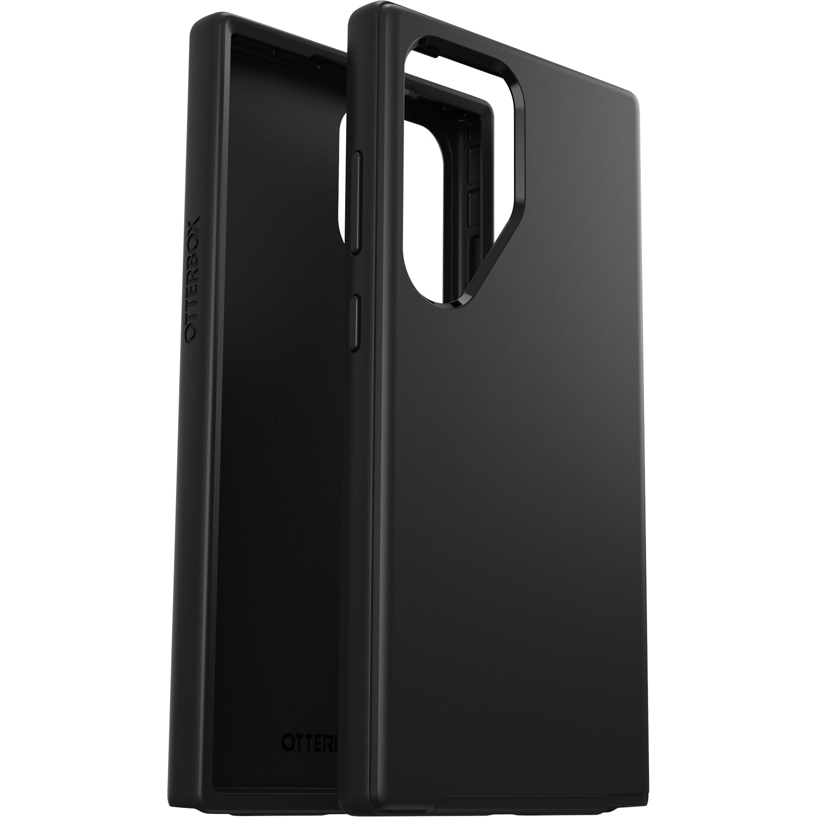 OtterBox Samsung Galaxy S24 Ultra Symmetry Series Case - Black, Ultra-Sleek, Wireless Charging Compatible, Raised Edges Protect Camera & Screen