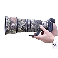 Camouflage Waterproof Lens Coat for Nikon Z 400mm f/4.5 VR S Rainproof Lens Protective Cover (Pine Camouflage, with 2.0X TC)