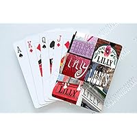 LILLY Personalized Playing Cards featuring photos of actual signs