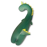  Green Dinosaur Contour Swan Body Pillow, 60” Long Soft U-Shaped Body  Pillow for Side Sleepers, Cute Stuffed Animal Pillows for Adults and Kids  as Birthday Gift, Pregnancy Pillow with Removable Cover 