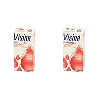 Visine Eye Drops, Visine Original Eye Drops.5 oz. Bottle (Packaging May Vary) (Pack of 2)