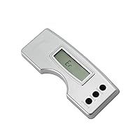 Electronic Scoliometer, Portable Scoliosis Meter with Digital Display, 0-30 Degree Measurments, with Storage Bag, for Adults and Children