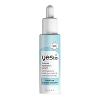 Intense Hydration Serum, Locks In Moisture and Helps Support Skin's Barrier Against Environmental Damage, Hyaluronic Acid, Avocado Oil and Vitamin B, Natural, Vegan & Cruelty Free, 0.95 Fl Oz