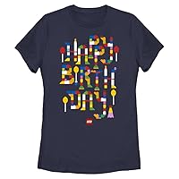 Fifth Sun Lego Iconic Build Birthday Women's Short Sleeve Tee Shirt