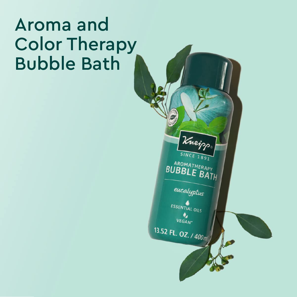 Kneipp Eucalyptus Bubble Bath, 13.52 fl oz, with Aromatherapy