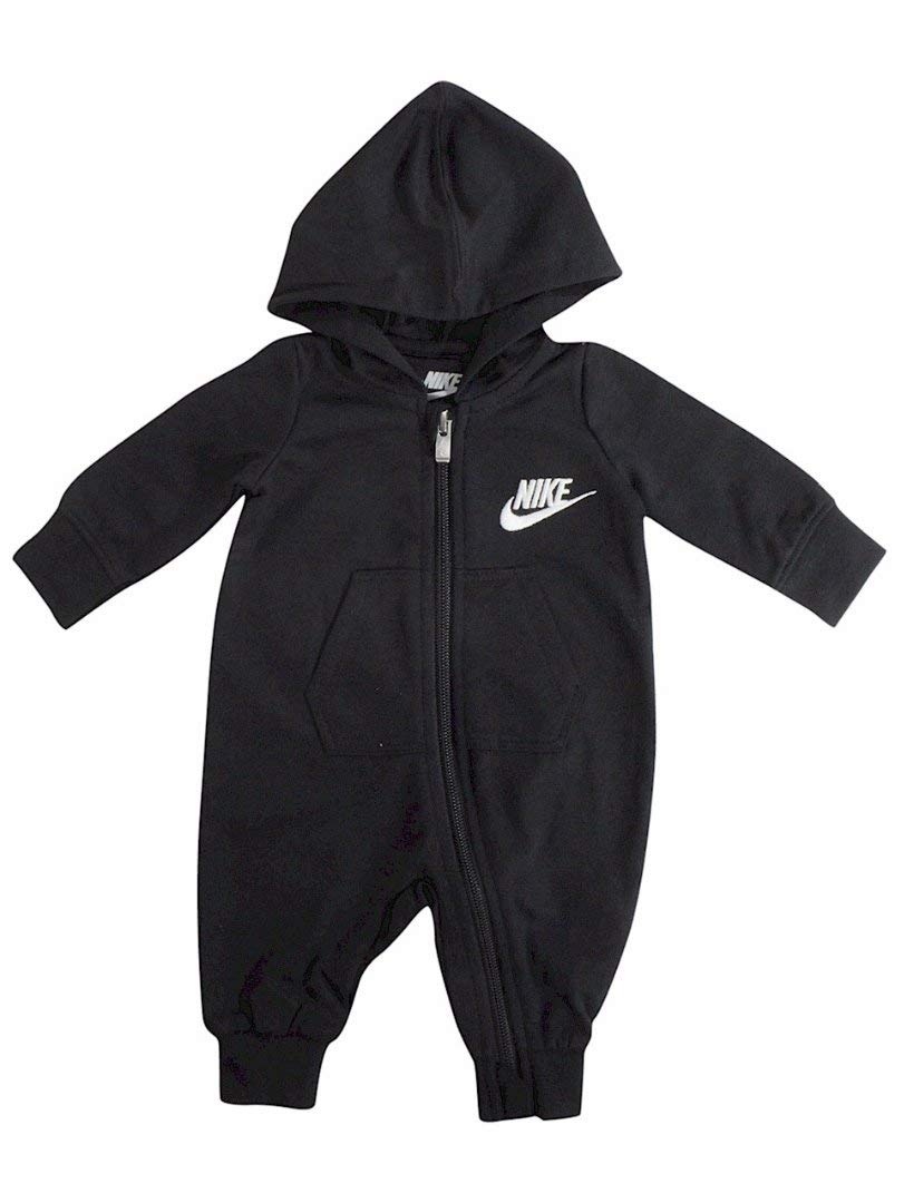 Nike Infant Futura Coverall Romper (6 Months, Black(56F814-023)/White)