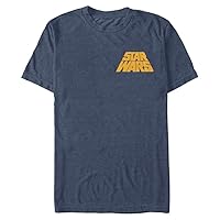 STAR WARS Big & Tall Pocket Logo Men's Tops Short Sleeve Tee Shirt
