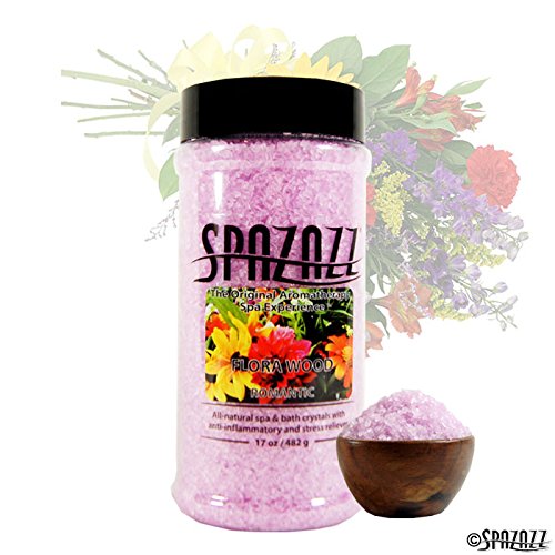 Spazazz SPZ-240 Florawood Romantic Original Crystals Container, 17 oz.