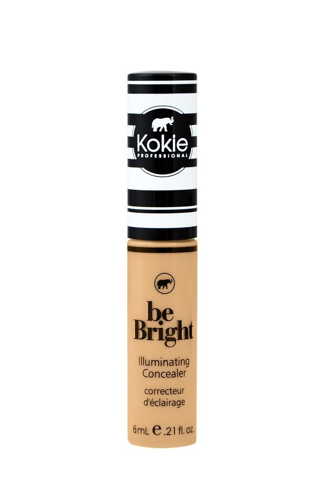 Kokie Cosmetics Be Bright - Concealor and Color Correctors, Medium Beige, 0.21 Fluid Ounce