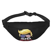 Trump Ultra Maga Waist Pack Large Crossbody Fanny Pack Men Women Belt Bag Phone Bag