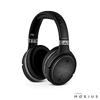Audeze Mobius Premium 3D Gaming Headset with Surround Sound, Head Tracking and Bluetooth. Over-Ear Gaming Headphones for PCs, Playstation 4 and Others.