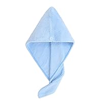 2 PACK Hair Towel Wrap Turban Microfiber Quick Dry Hair Turban Wrap - Super Absorbent, Quick Magic Dryer, Dry Hair Hat, Wrapped Bath Cap #03
