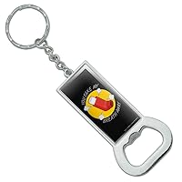 GRAPHICS & MORE You Take My Breath Away Asthma Inhaler Funny Humor Keychain Rectangle Chrome Plated Metal Bottle Cap Opener