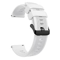Wrist Straps for Polar Vantage M/M2 Smart Watch Band for Polar Grit X Pro Watchband Silicone 18 20 22mm Bracelet (Color : Rose Green, Size : 22mm)