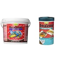 TetraCichlid Cichlid Flakes and Crisps Fish Food Bundle