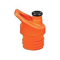 Kid Kanteen Unisex - Adult Sippy Bottle, Plastic, Orange, One Size