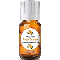 10ml - Orange (Sweet) Essential Oil - 0.33 Fluid Ounces