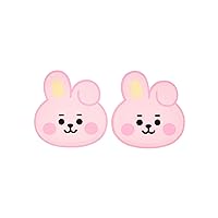 The Crème Shop BT21 BABY Stuck On U Hair Grips | Dent-Free, Reusable, and Functional Hair Care Accessory | Ideal for Keeping Bangs Away During Day-to-Night Routines - COOKY